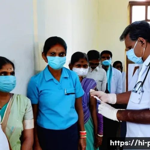 Home 31 보건소 무료 독감 예방접종 후기 - A friendly and clean government health center in India with a diverse group of Hindi-speaking patien...